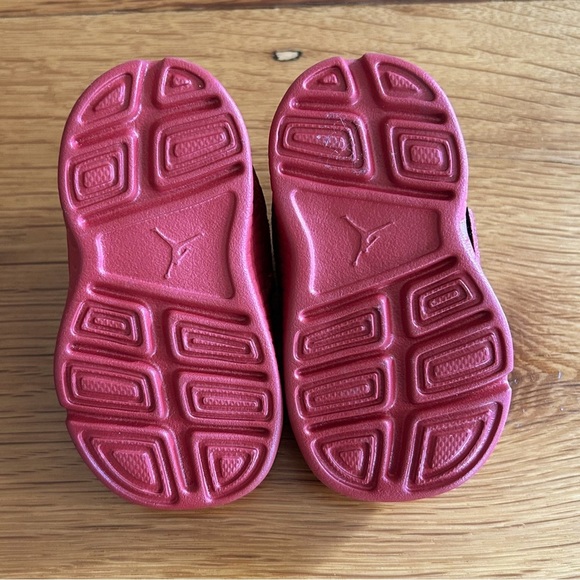 Nike Jordan J23 BT Toddlers 854560 600 Sneakers Leather Vintage Red Size 4 - Picture 6 of 8